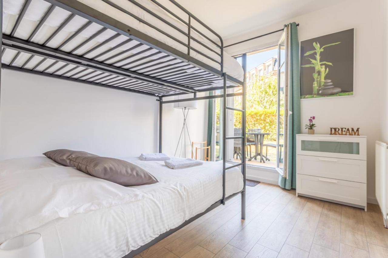 Nice Apartment Garden - 5 Min Disneyland Paris - Val D'Europe Center 谢西 外观 照片